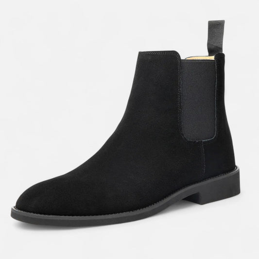 Bottines Chelsea Rétro en Daim pour Homme – Intemporalité Anglaise, Élégance Naturelle - Lévari Mode