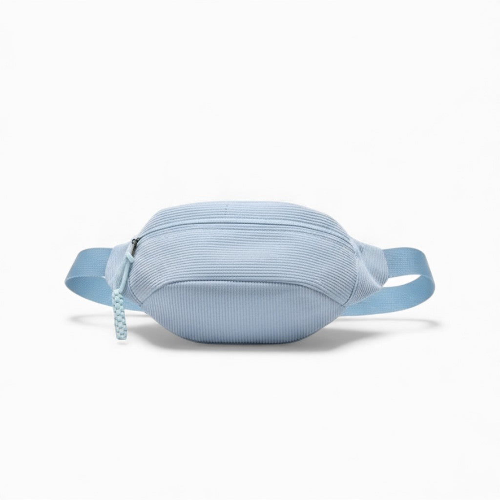 Corduroy Crossbody Belt Bag – Hands-Free – For Street Style Days