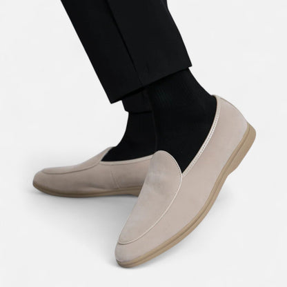 Mocassins en Daim Haut de Gamme pour Homme – Élégance Automnale, Souplesse Intemporelle - Lévari Mode