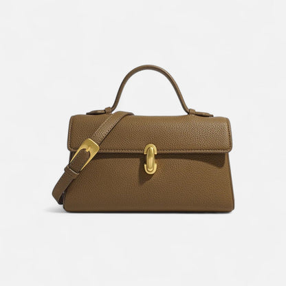 Sac à Main Carré Décontracté en Cuir Véritable pour Femme – Structure Élégante, Raffinement Quotidien - Lévari Mode