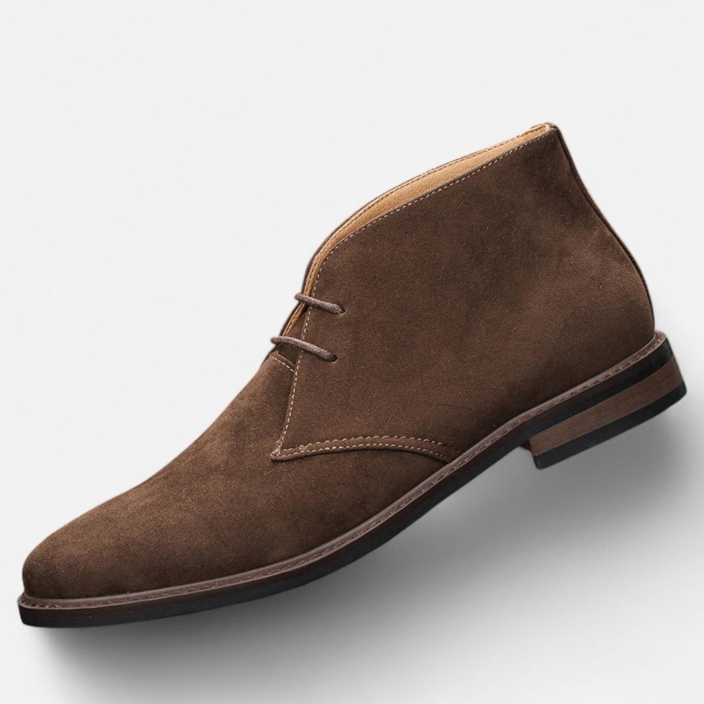 Men's Classic Leather Ankle Boots - Casual Style, Durable Elegance