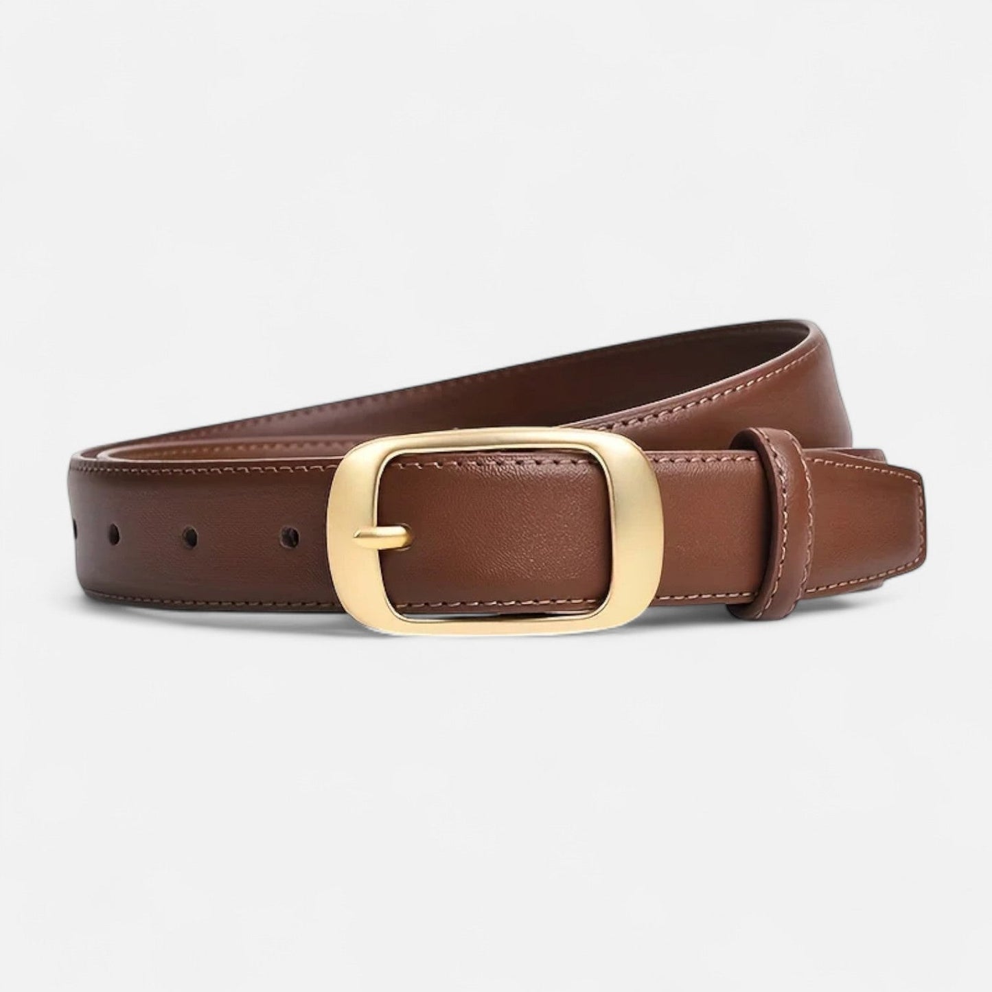 Women's Leather Belts - Elegant Finish, Timeless Look