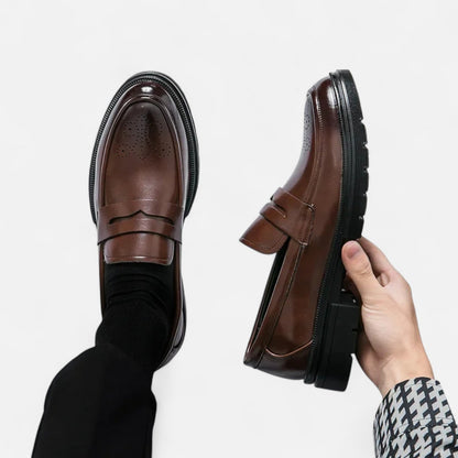 British Style Men's Dress Shoes - Formal Elegance, Classic Charisma