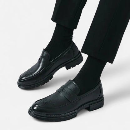 British Style Men's Dress Shoes - Formal Elegance, Classic Charisma