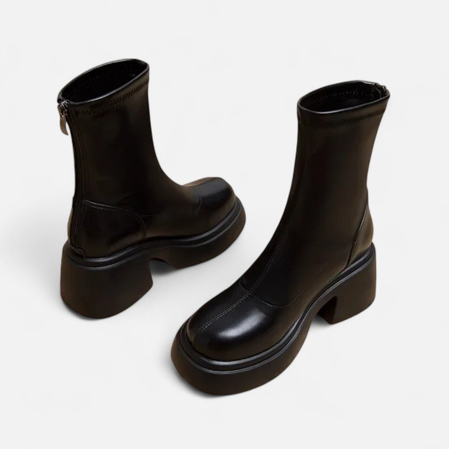 Women's Soft Leather Shoes - Natural Comfort, Understated Elegance