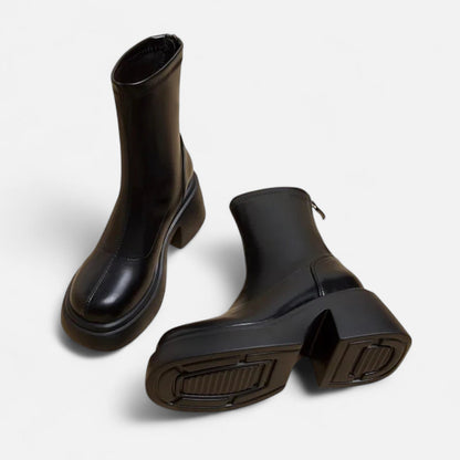 Women's Soft Leather Shoes - Natural Comfort, Understated Elegance