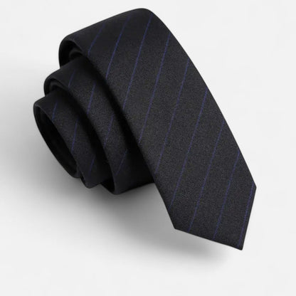 Men's Casual Wool Tie - Natural Texture, Relaxed Elegance