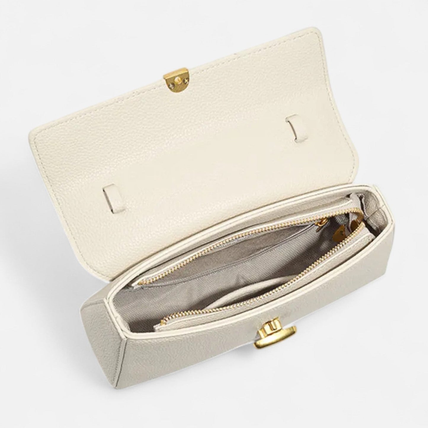 Viventi Sac Beige à l'intérieur