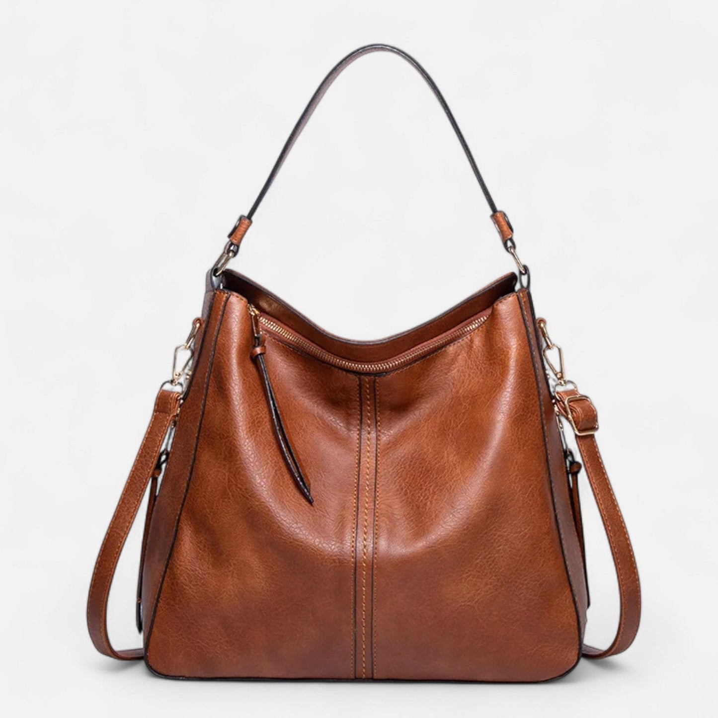 Women's Leather Handbag – Functional Elegance, Understated Luxury